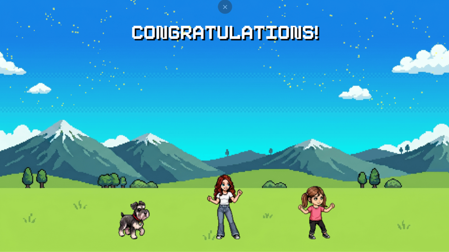 {lang === 'en' ? 'Game screenshot showing a victory scene' : 'Captura del juego mostrando una escena de victoria'}